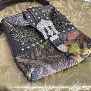 Western Camo concealed carry purse